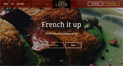 Desktop Screenshot of latin-restaurant.dk